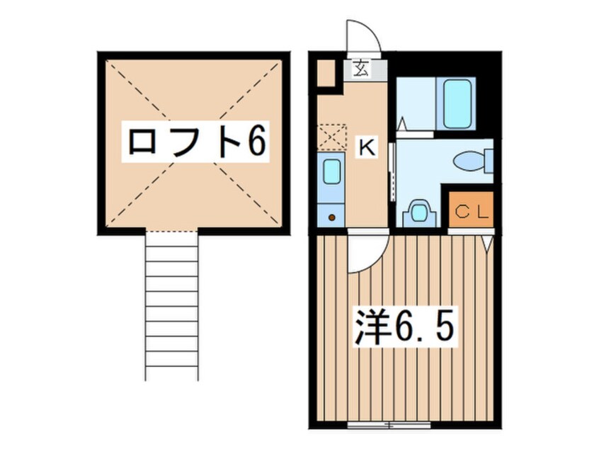 間取図 ファーストシティ中央林間