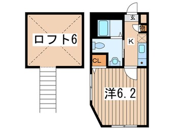 間取図 ファーストシティ中央林間