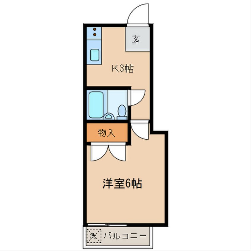 間取図 ハイネス南品川