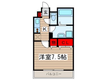 間取図 Ｋ＆Ｋ１４１