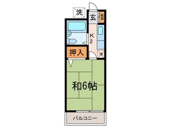 間取図 末広荘