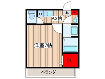 間取図 プランドール北大宮