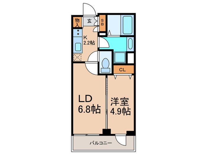 間取り図 ミュプレ渋谷