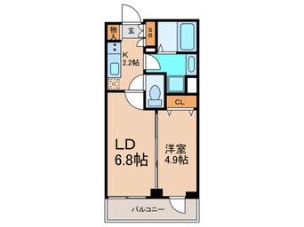 間取図 ミュプレ渋谷