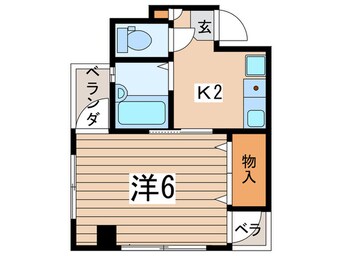 間取図 ｱﾙｽ佐藤