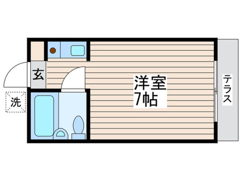 間取図 カ－サカトレア