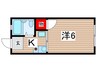ファミ－ル飯島 1Kの間取り