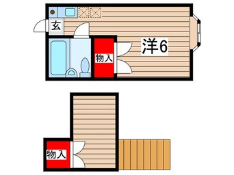 間取図 ラインヴィラ大巌寺Ａ