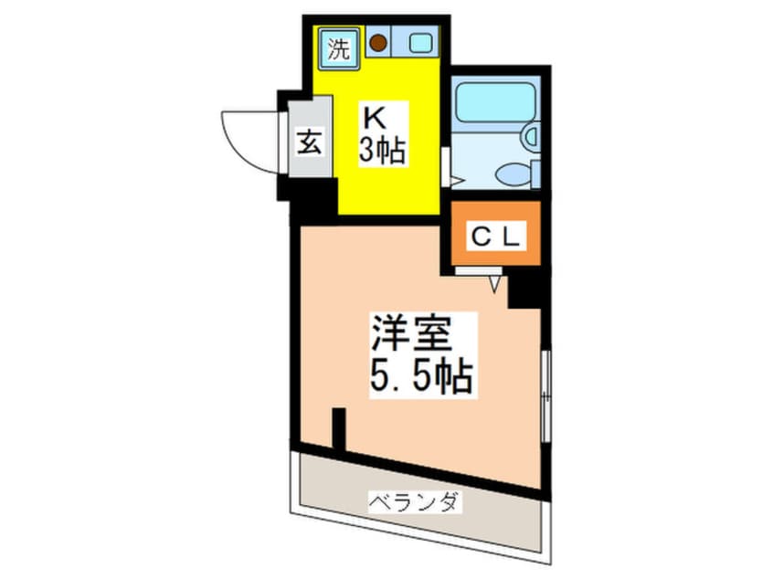 間取図 ＭＳハイツⅢ