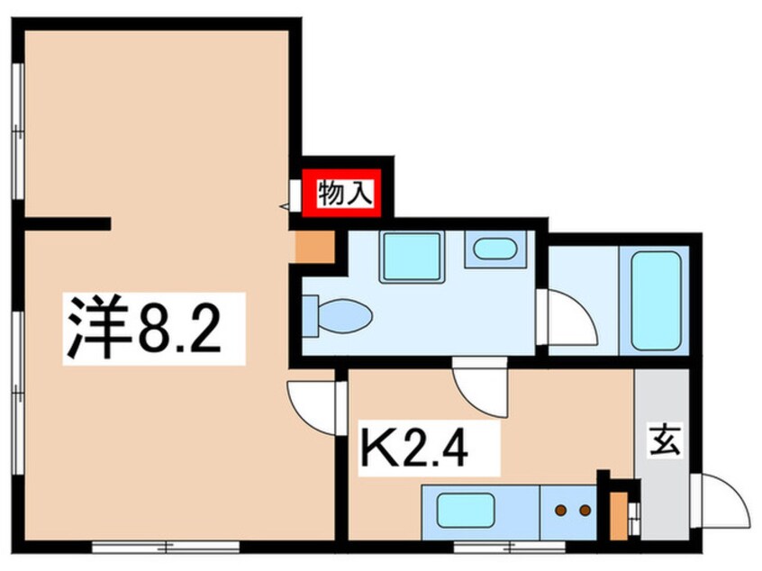 間取図 日光台ハイツＡ棟