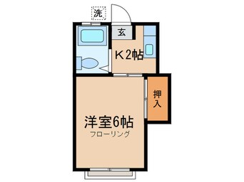 間取図 サンシャインハイツ