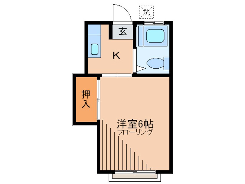 間取図 サンシャインハイツ