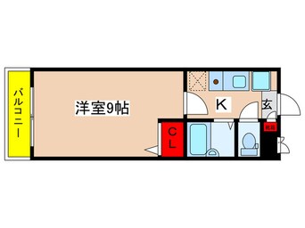 間取図 スタ－ダスト麻生