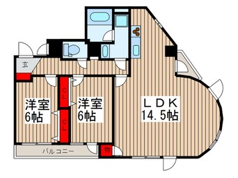 間取図 ヴォーグ大宮