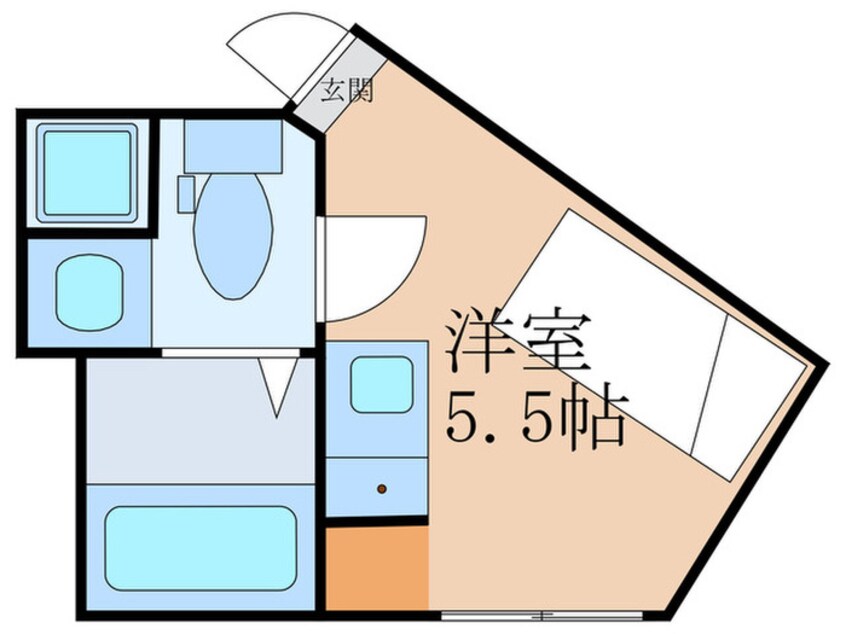 間取図 ＮＡＫＡ　ＭＥＧＵＲＯ