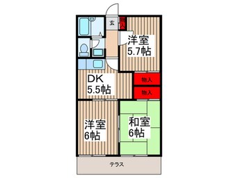 間取図 グランハイムコア