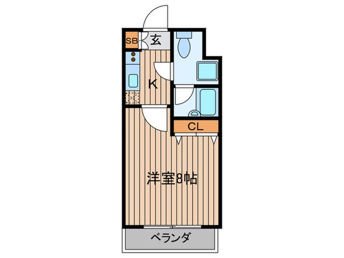 間取り図 レヴィ－ガ大山