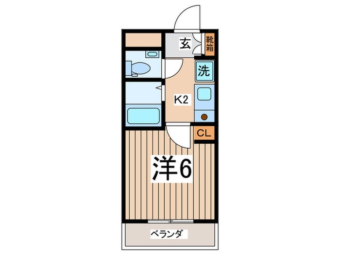 間取り図 ヴァンテベ－ル
