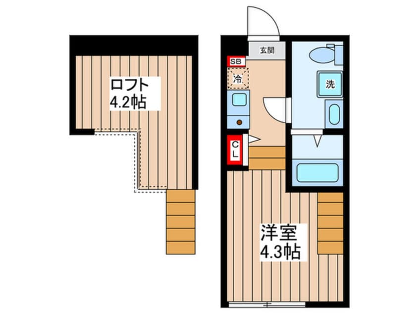 間取図 ハーモニーテラス篠崎