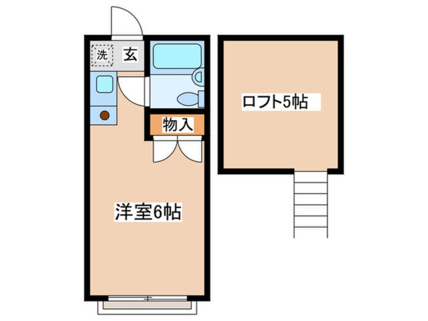 間取図 レジデンス  オガサワラ