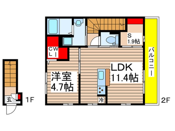 間取り図 仮）アムール新築計画