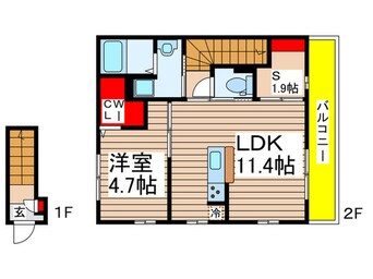 間取図 仮）アムール新築計画