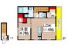 仮）アムール新築計画 1LDK+Sの間取り