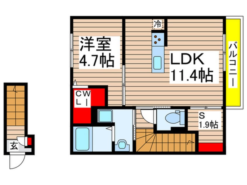 間取図 仮）アムール新築計画
