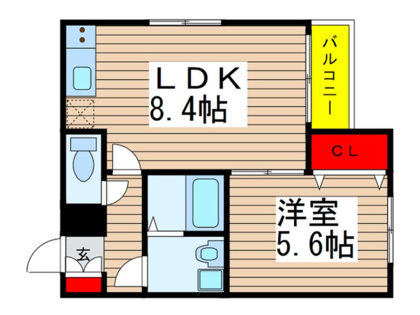 間取図 PARK HILLS SHINJYUKU