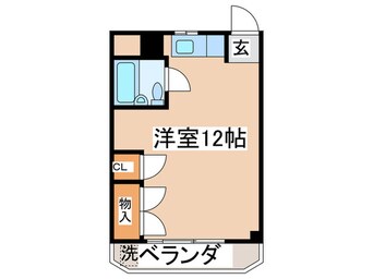間取図 マンションアイダ