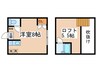 ｾﾌｨｰﾙ山代 1Rの間取り