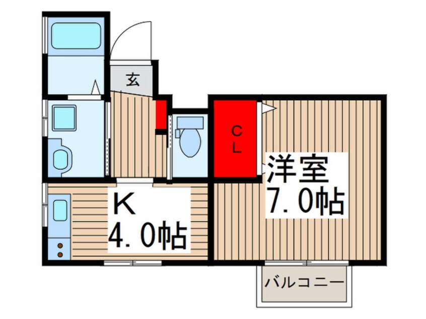 間取図 西川口ＡＫＴハウス