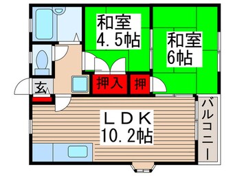 間取図 ポエム大森