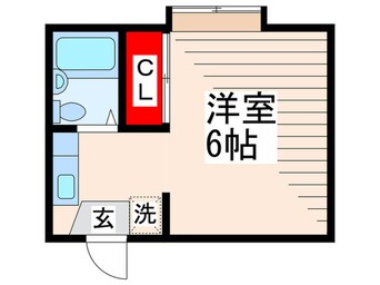 間取図 プチメゾン葛西B