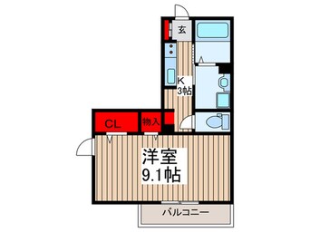 間取図 リヴェール川口芝