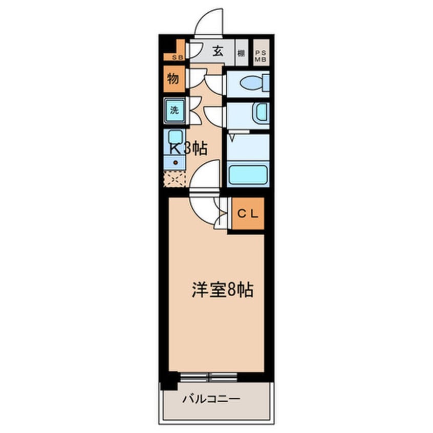 間取図 パルクサイド