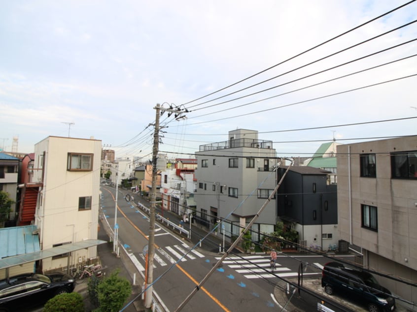 室内からの展望 ハイムウメダ