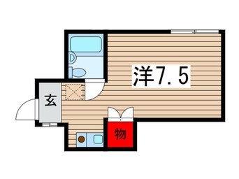 間取図 ハイツサンリバ－