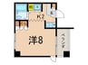 Ｈ０ＭＥＰ０ＲＴ中延 1Kの間取り