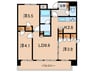 LiveCasa西台 3LDKの間取り