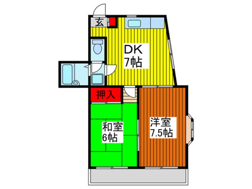 間取図 エスポワール