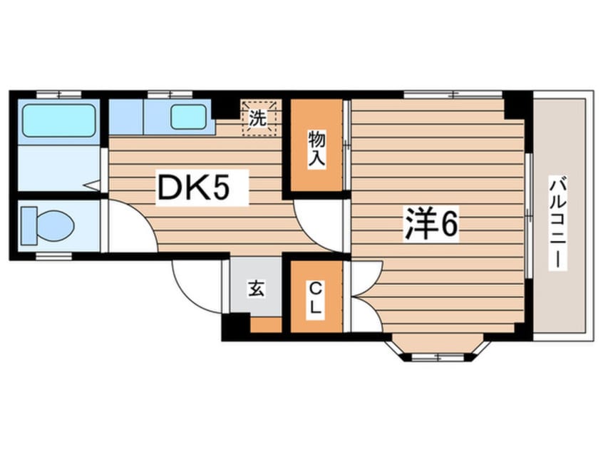 間取図 レジデンス片岡