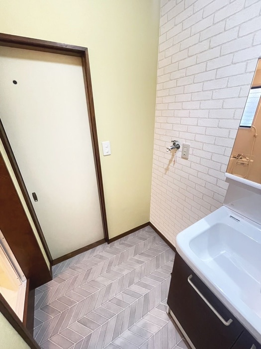 洗濯機置場 サンフラット南柏