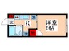 ファミーユくにたち 1Kの間取り