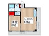 ミサオハイツ（３３０） 1LDKの間取り