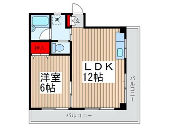間取図 ミサオハイツ（３３０）