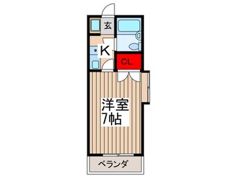 間取図 南行徳プラザA-1