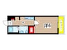 Grandir千城台 1Kの間取り