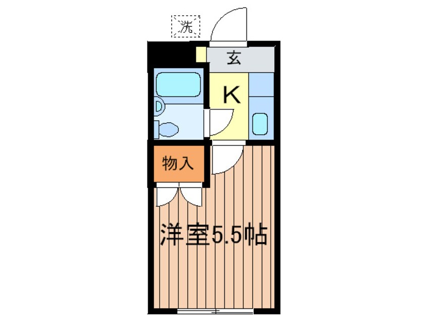 間取図 ポニ－ハイム