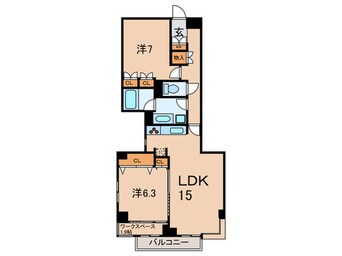 間取図 インプルーブ西早稲田